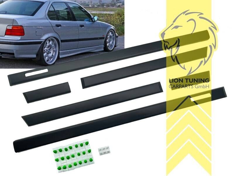 LT Side moldings door trims BMW E36 Limo Touring M-Pack + M3 90-99 Rubbing Strip