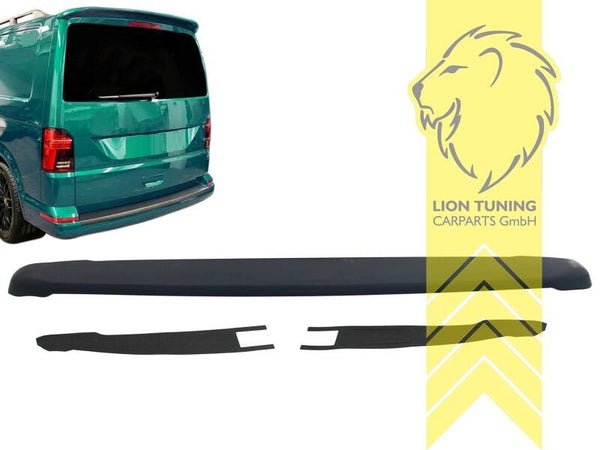 LT Rear Roof Wing Tailgate Boot Spoiler VW T6 T6.1 Bus Transporter ABS Unpainted