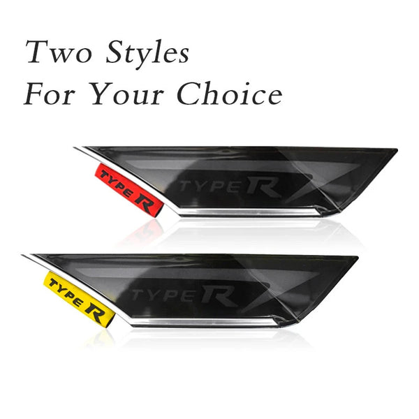 TYPY Pair 16-21 Honda Civic 10 Type R Si Front Bumper LED DRL Turn Signal Lights