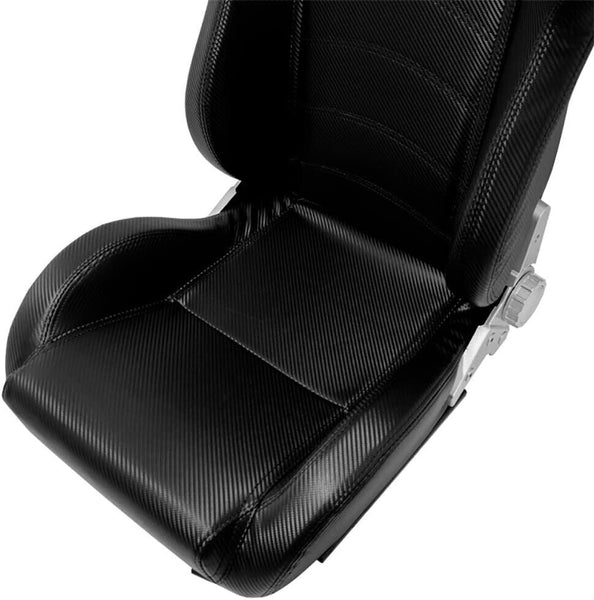 UK STOCK ATS DS x1 Universal CARBON STYLE EDITION Sports Universal Bucket Seat