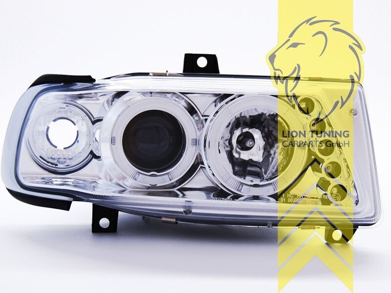 LT LED DRL Lightbar Halo Ring Headlights Seat Ibiza 6K 93-99 Cordoba chrome LHD