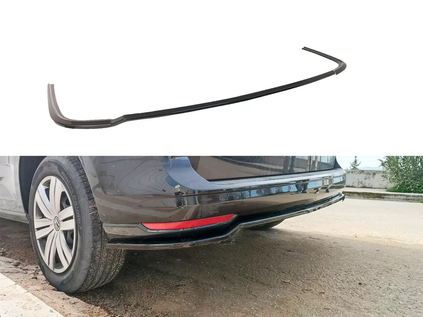 Motordrome Design Rear Bumper Diffusor Caddy Mk5 Ford Transit Connect L1 Mk3