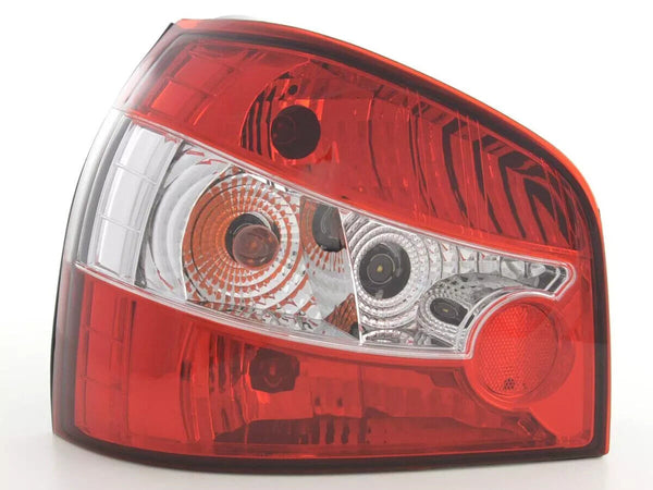 FK Pair Rear Lights Audi A3 type 8L 96-00 red / clear LHD