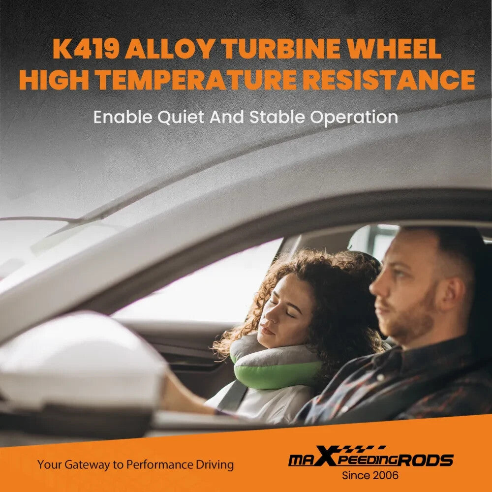 MXPR T3 Turbo Charger GT3582 GT35 A/R 0 .63 0.7 Anti Surge Billet Street Turbine