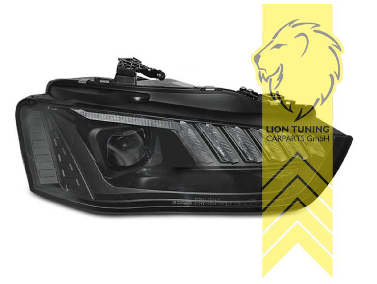 LT LED DRL Lightbar Halo XENON Headlights Audi A4 B8 8K Limo Avant Facelift LHD