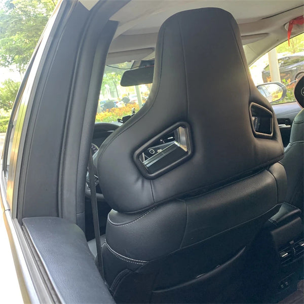 x2 Universal Factory Car Seats Upgrade Accessory Sports Bucket Seat Headrests