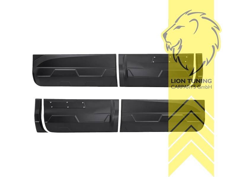 LT Off-road door sill impact protection Ford Ranger T6 T7 T8 2G 2N 2P 11-22