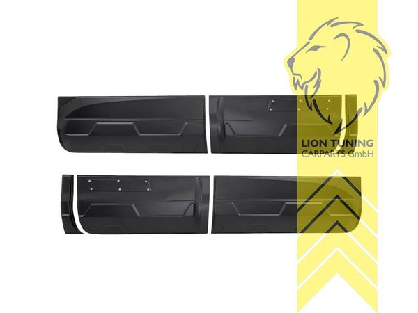 LT Off-road door sill impact protection Ford Ranger T6 T7 T8 2G 2N 2P 11-22