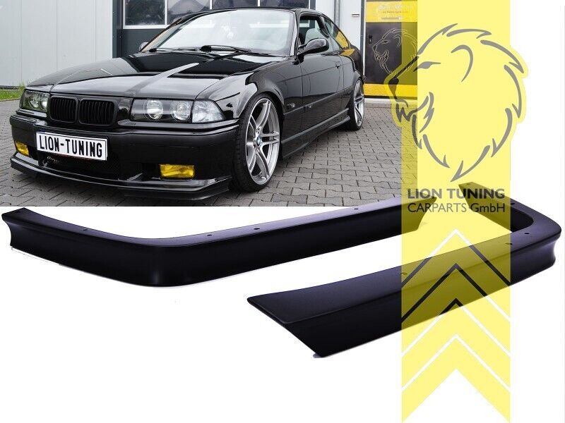 LT GT Club Front Bumper Splitter Corners BMW 3 Series E36 for M-Pack + M3 90-00