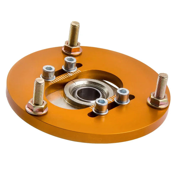 MXPR BMW E46 320 323 325 328 M3 Coilover Top Mount Adjustable Camber Plates