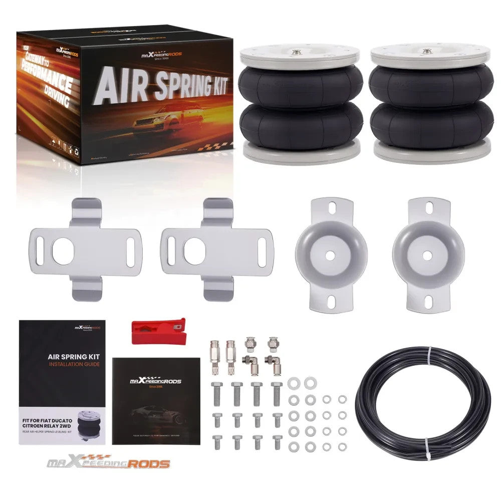 MXPR Air Spring Bag Suspension Kit Fiat Ducato Panel Van Motorhome 94-24