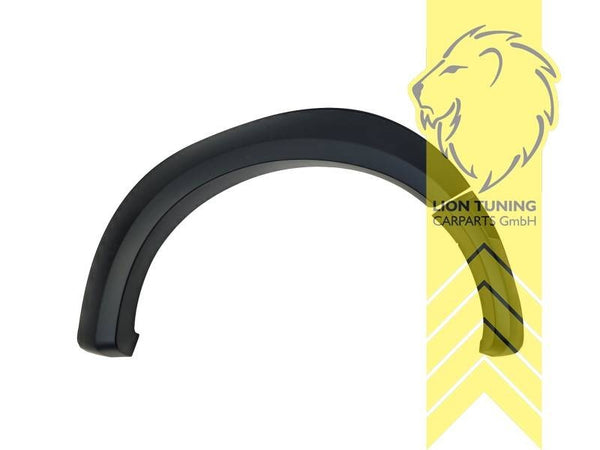 LT ABS Black Wheel Arch Extensions fender flares Ford Ranger T9 IV 22-25