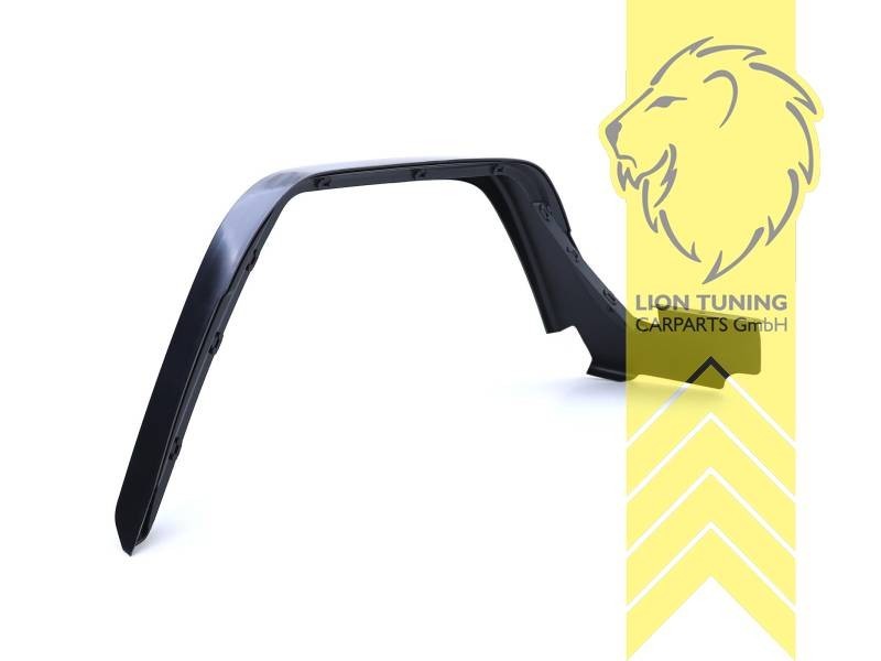 LT ABS Black Wheel Arch Extensions fender flares Mercedes Benz ML W163 AMG