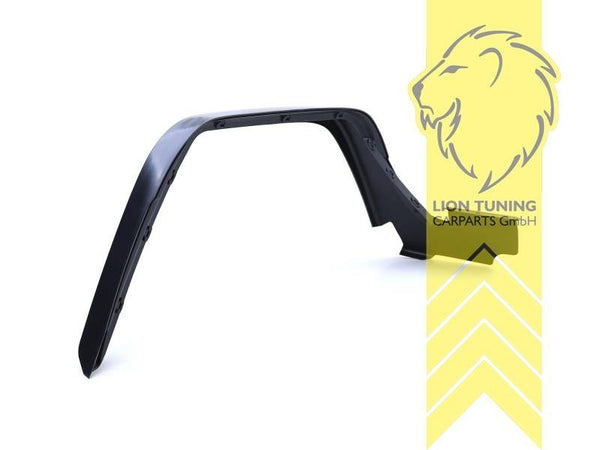 LT ABS Black Wheel Arch Extensions fender flares Mercedes Benz ML W163 AMG