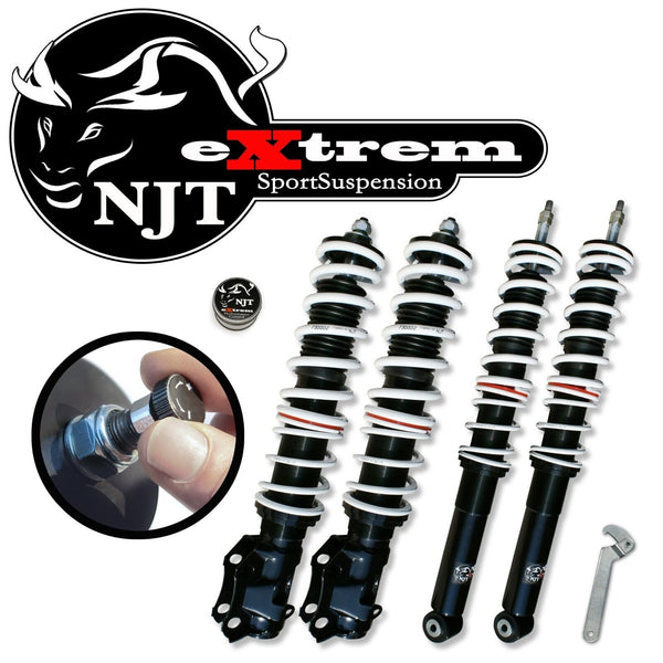 JOM Coilovers NJT eXtrem Coilover Kit VW Golf 3 Vento Cabrio 1HXO 1EXO 91-97