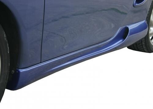 DS Porsche Boxster 986 EVO Side Skirts 1996-2004 grey fiberglass gel UNPAINTED