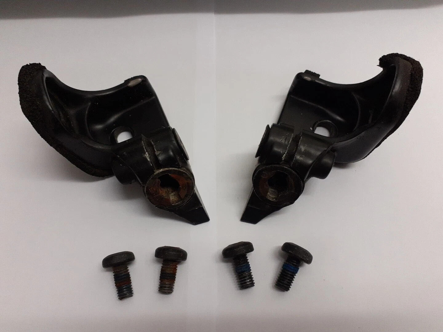 OE Used Porsche Boxster 986 Hardtop Fitting Brackets Pair Install Mount 96-04
