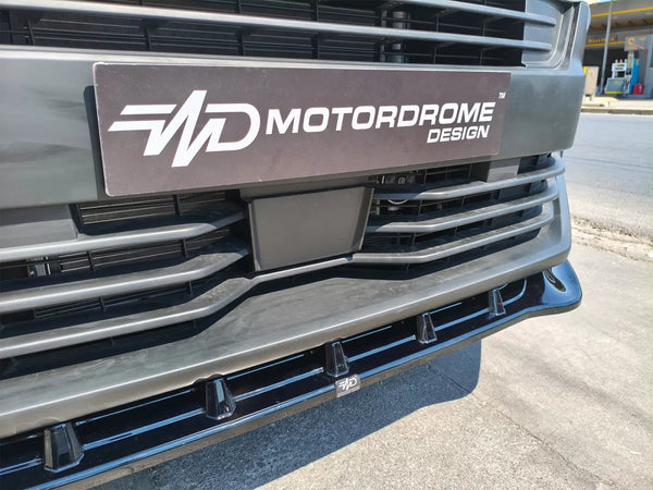 Motordrome Front Bumper Splitter  Jumpy Space Tourer Scudo Vivaro Expert Proace