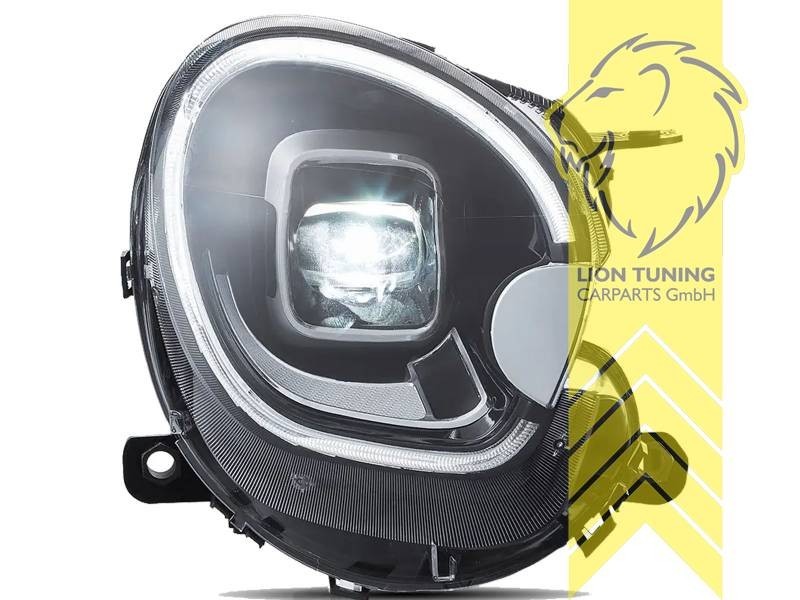 LT Pair LED DRL Lightbar Headlights BMW Mini R60 10-14 Countryman black LHD