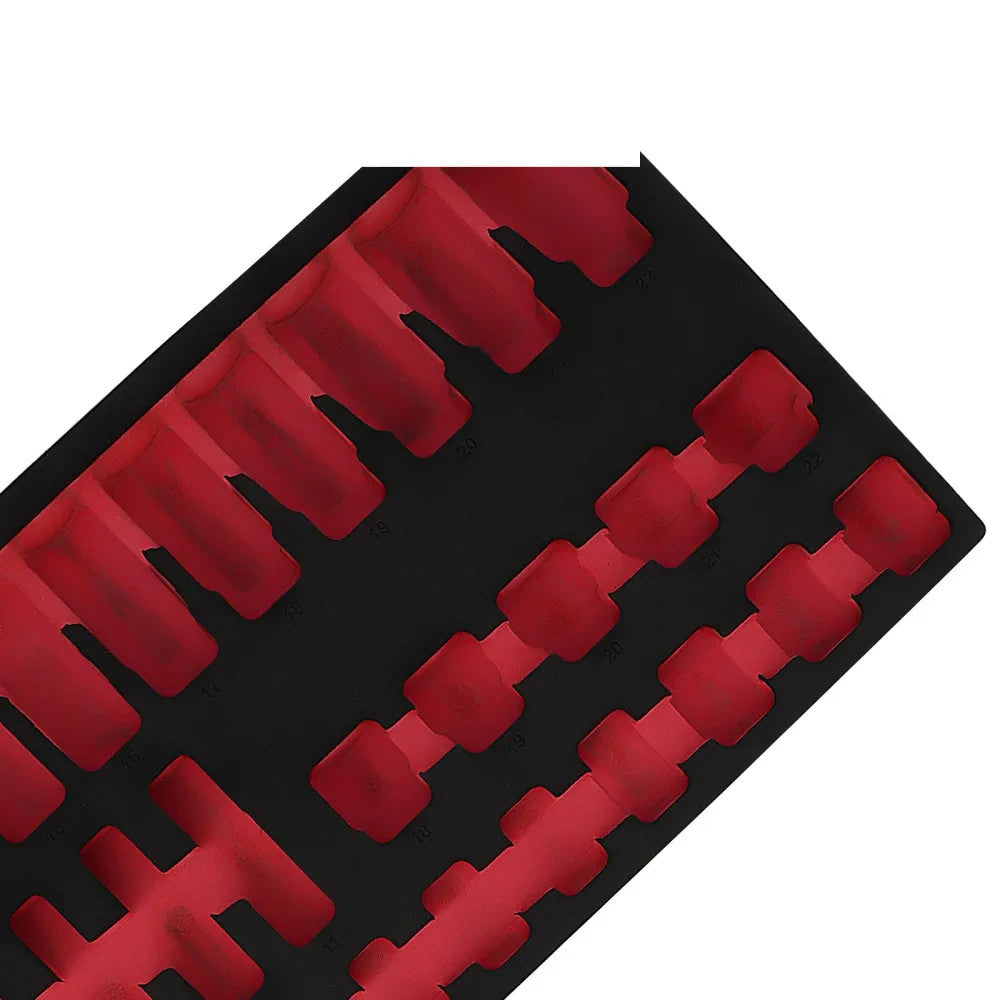 MXPR 32PC 3/8 DRIVE IMPACT SOCKET SET (STANDARDDEEP) 6 POINT PROFILE 40crmo