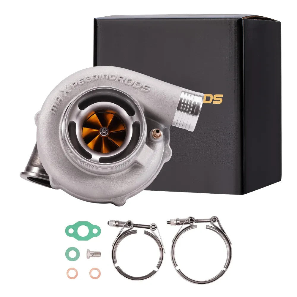 MXPR GT30 GT3076 Upgrade Turbo Charger 500HP Ball Bearing AR 0.82 Universal