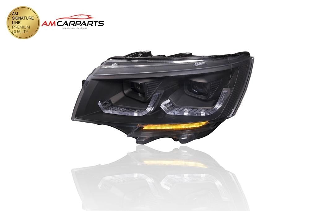 AMCP Pair LED DRL Lightbar Headlights VW T6.1 2019+ CARAVELLE T6 Bus Van LHD