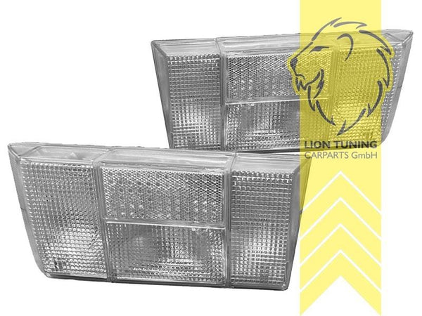 LT Pair Halogen Rear Lights Tail Lamps VW Golf 1 Cabrio 155 17 Clr OEM Style 74+