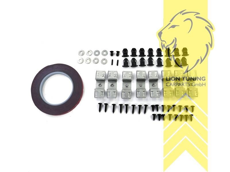 LT ABS Black Wheel Arch Extensions fender flares Mercedes Benz ML W164 05-11