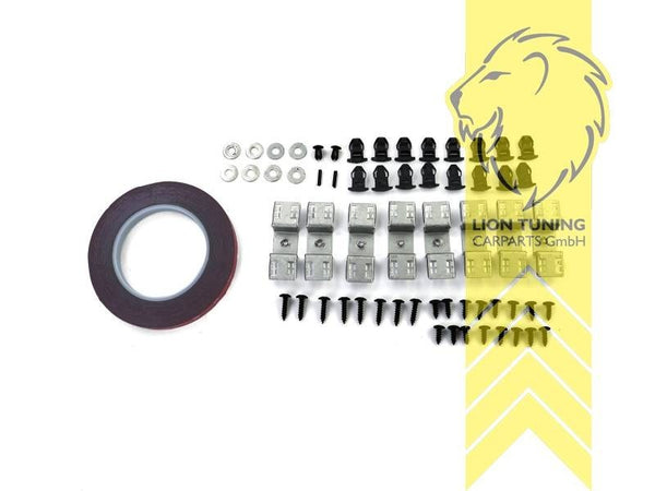 LT ABS Black Wheel Arch Extensions fender flares Mercedes Benz ML W164 05-11