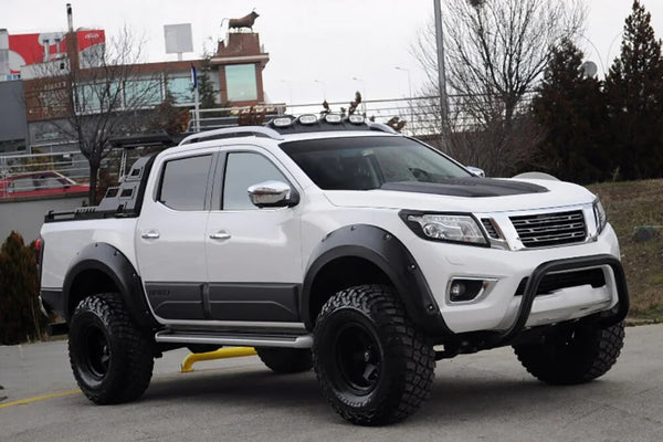 OW Fender Flares Wide Arch Kit NP300 D23 2014-2017  ABS Black ABE TUV