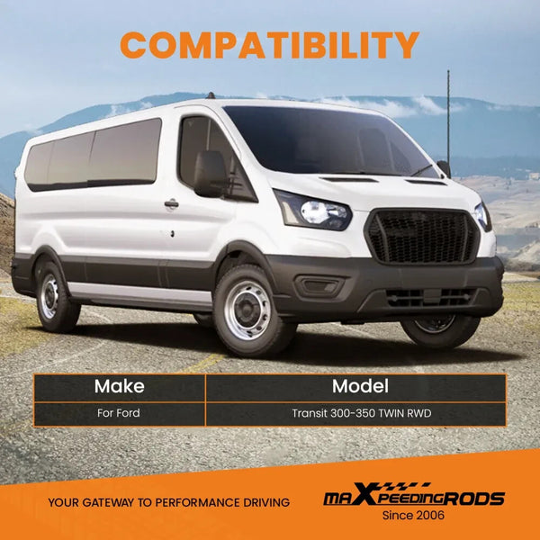 MXPR Air Suspension Spring KIT + Compressor Ford Transit 01-22 4 ton