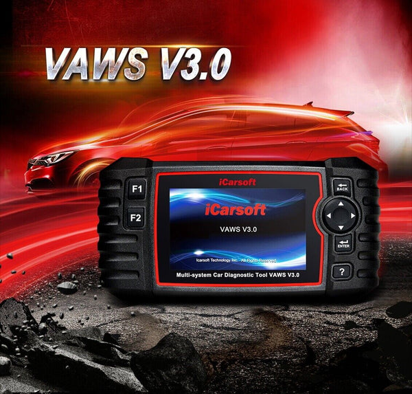 iCarsoft VAWS V3.0 4" TFT Audi VW Seat Skoda OBDII Pro Diagnostic Scan Tool