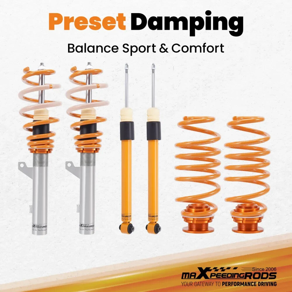 MXPR Pro Lowering Coilovers VW Golf MK8 Hatchback 2020-2022 FWD