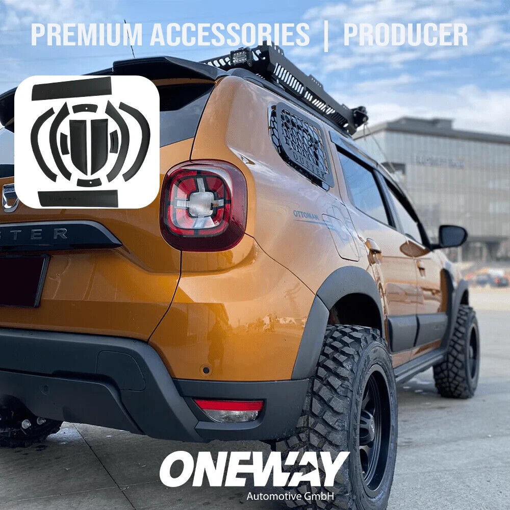 OW Body Kit 12pcs Arch Trims & Body Cladding Panels DACIA Duster Series 2 2018+