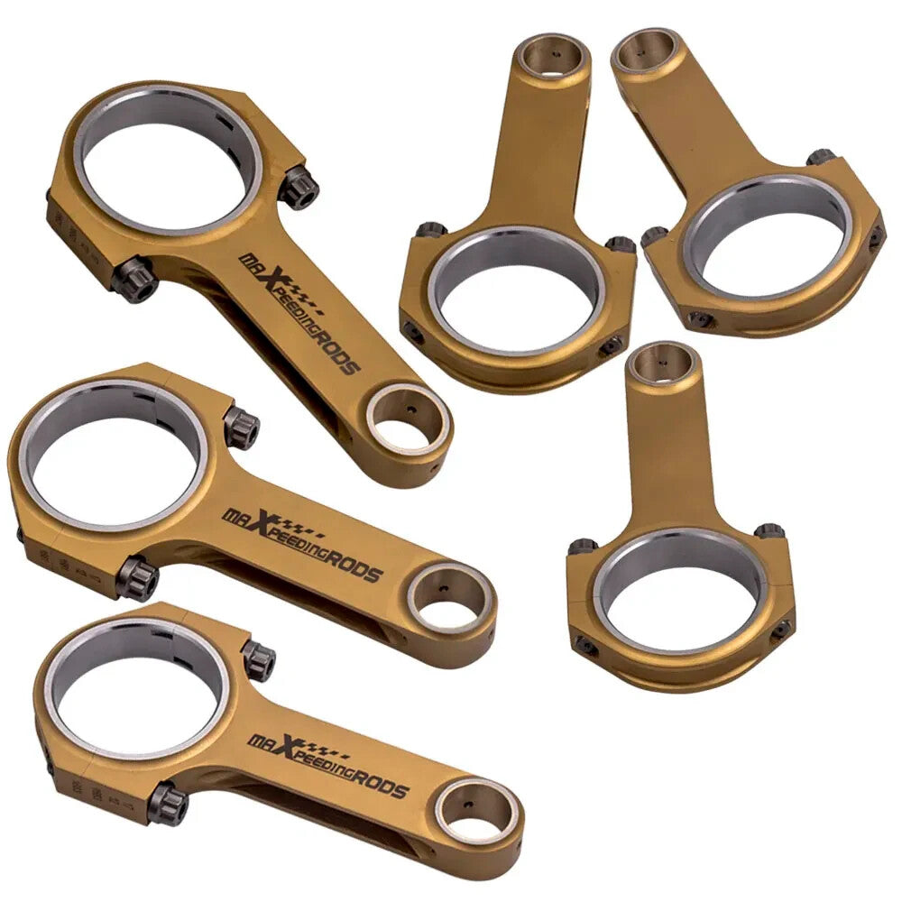 MXPR x6 Con Rod Connecting Rods Titan Porsche 993 996 GT2 turbo ARP 2000 bolts