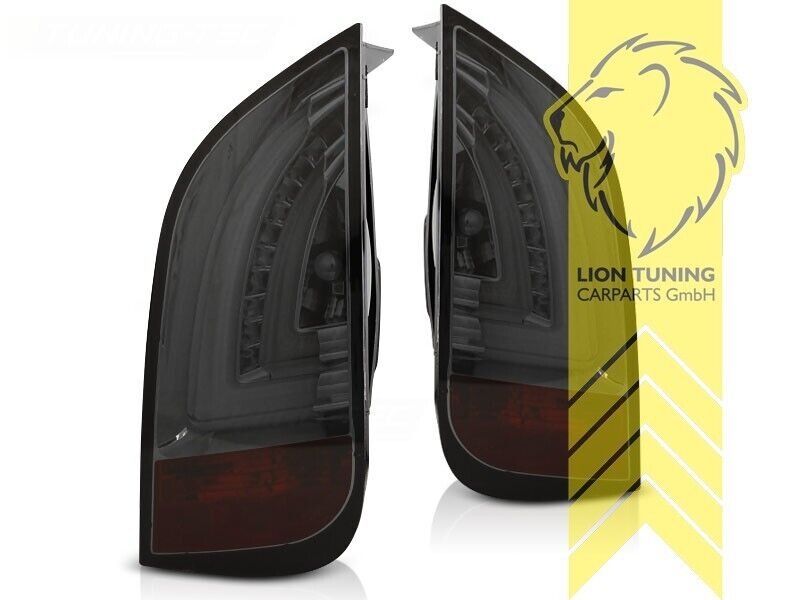 LT  LED REAR LIGHTS LAMPS TAIL VW Up! Skoda Citigo black 121 122 BL1 BL2 LHD