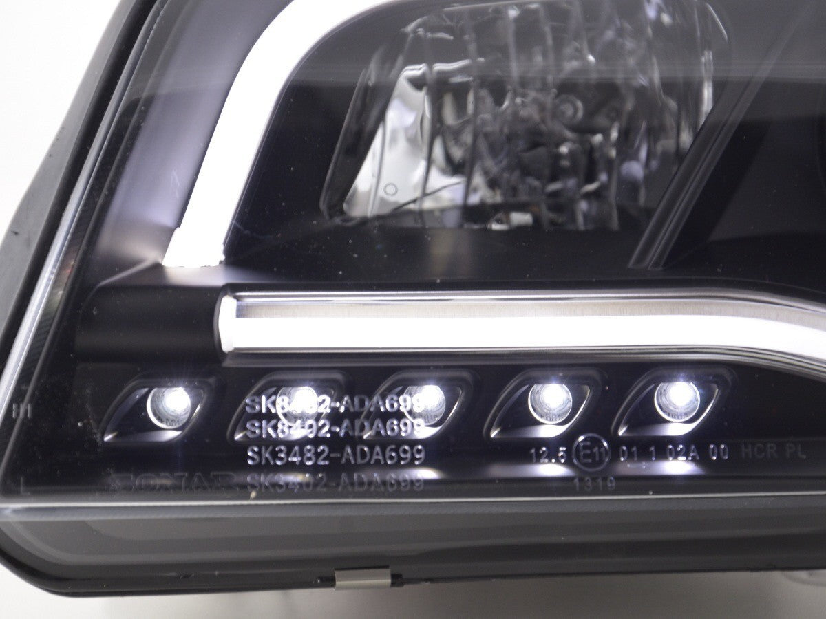 FK Pair LED DRL Lightbar Headlights Audi A6 C5 4B 01-04 RHD
