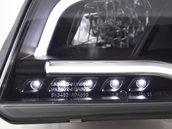 FK Pair LED DRL Lightbar Headlights Audi A6 C5 4B 01-04 RHD