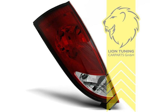 LT Pair Halogen Rear lights Ford Focus 1 98-04 DAW DBW FL red LHD