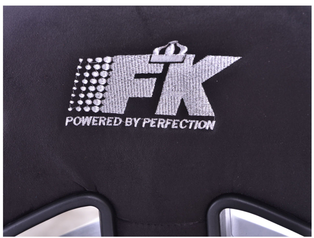 FK Pair Deluxe Syn Suede Alcantara Black Universal Car Sports Car Bucket Seats