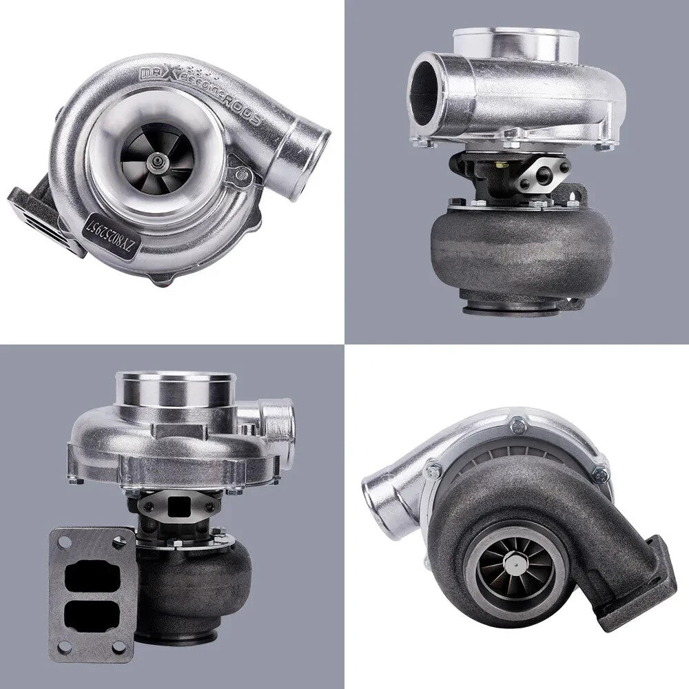 MXPR T70 Universal Turbo T3 V Band Exhaust Flange Twin-Scroll Turbocharger 500+