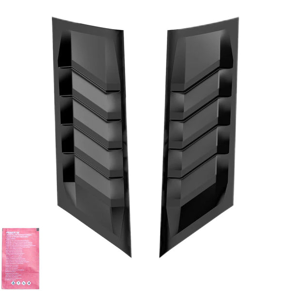 OW Bonnet Air Vents Grilles VW Amarok 2022+ HD Body Styling Matte Black