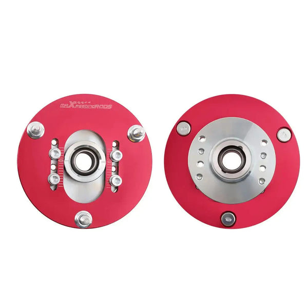 MXPR BMW E46 318 325i 325is M3 Coilover Kit Adjustable Camber Plates Pillow