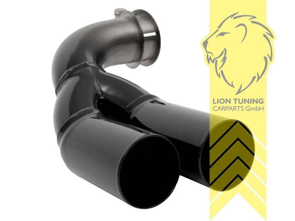 LT Stainless tailpipes exhaust Backbox cover trim BMW F30 F31 F32 F33 F36 70mm D