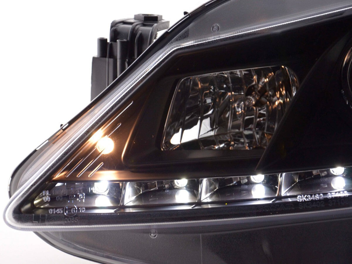 UK FK Pair LED DRL Projector Lightbar Headlights Seat Ibiza 4 MK4 6Y 6J 08+ LHD