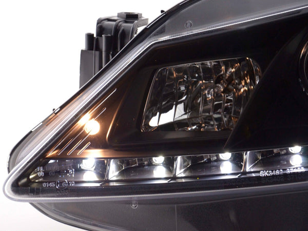 UK FK Pair LED DRL Projector Lightbar Headlights Seat Ibiza 4 MK4 6Y 6J 08+ LHD