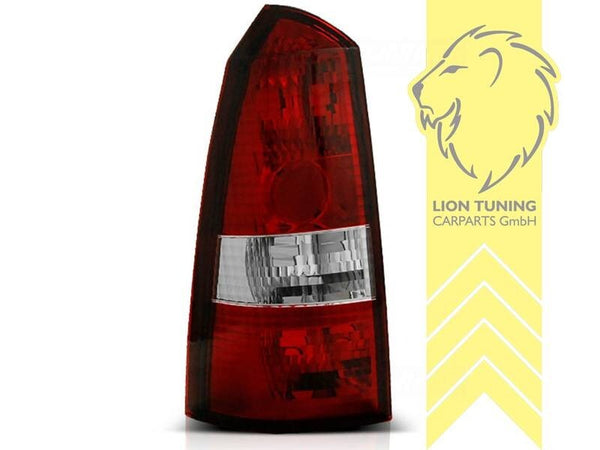 LT Pair Halogen Rear lights Tail Ford Focus 1 MK1 Tournament DNW 99-04 Red LHD