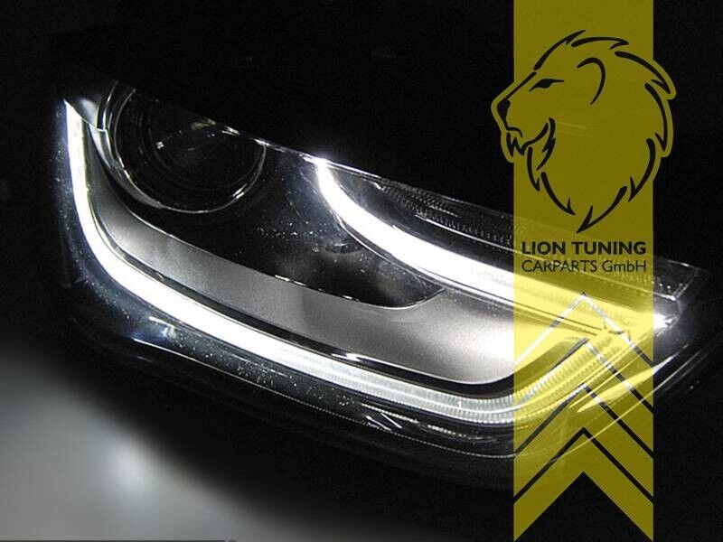 LT LED DRL Lightbar Headlights Audi A4 B8 8K Limo Avant Facelift 11-15 H7 LHD