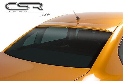 CSR Rear window glass cover spoiler wing trim Audi A4 B5 Unpainted ABS