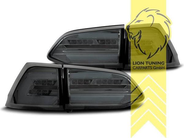 LT Set LED REAR LIGHTS LAMPS TAIL VW Golf 7 BA5 13+ Variant Black Smoke Grey LHD